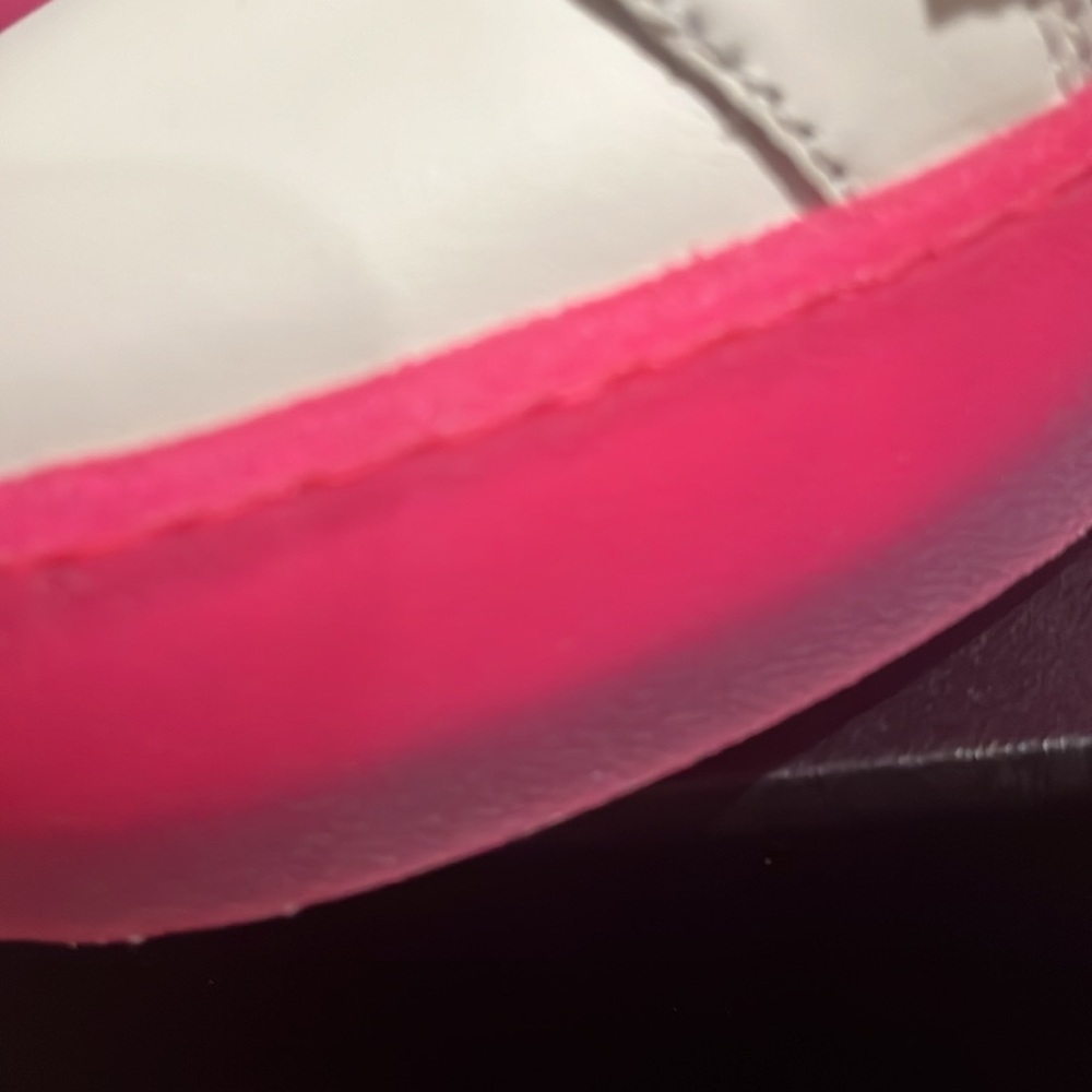 Giuseppe Zanotti size 41 pink bottom white sneaker. W-41 NWB - Picture 13 of 13